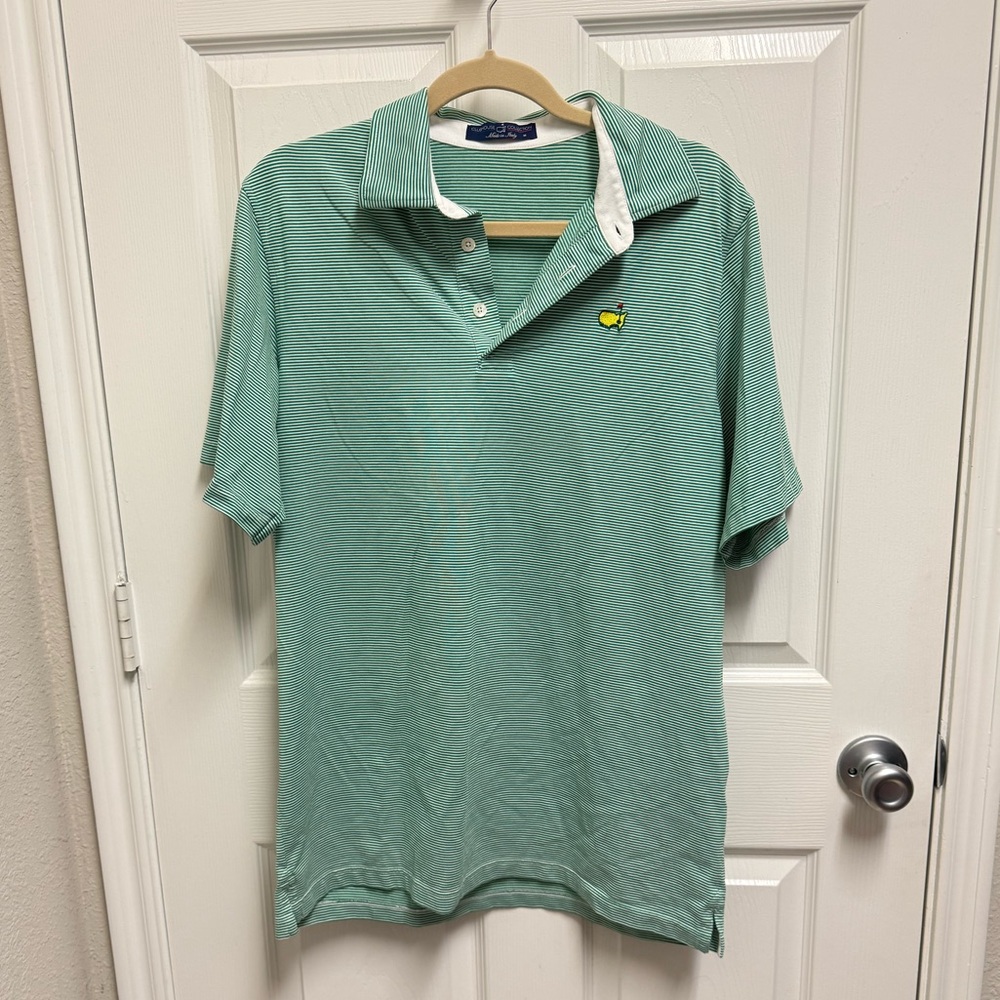 Clubhouse Collection Masters Striped Golf Polo